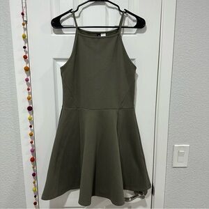 H&M Olive Green Dress